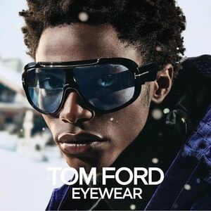 New - TOM FORD SUNGLASSES TOM FORD RELLEN FT1093 01V